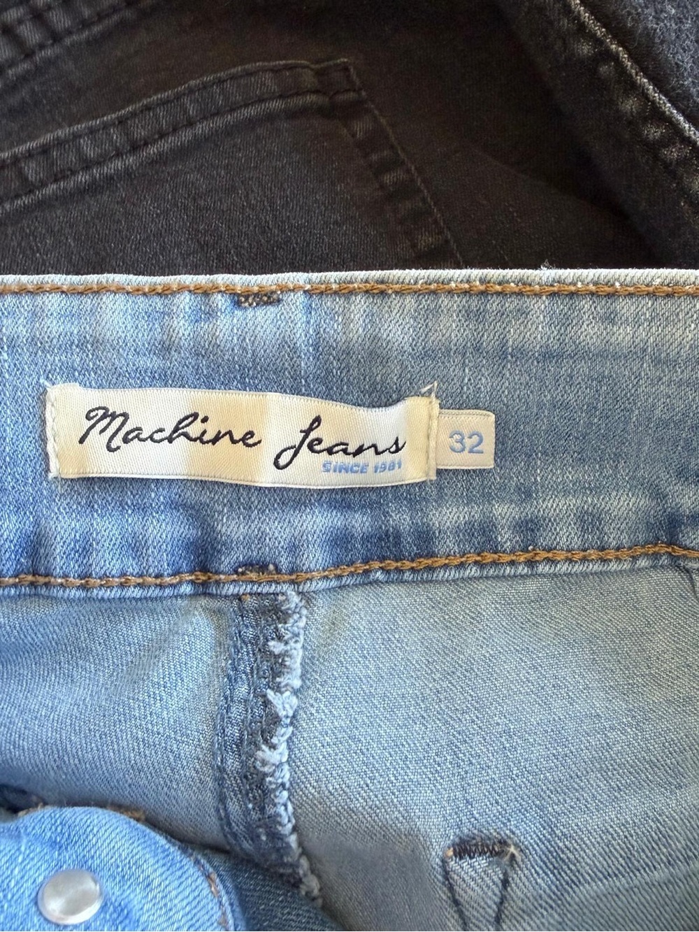 Machine Light Blue Flare Jeans - Picture 6 of 8